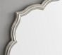 Silver Leaf Petal Mirror (27")
