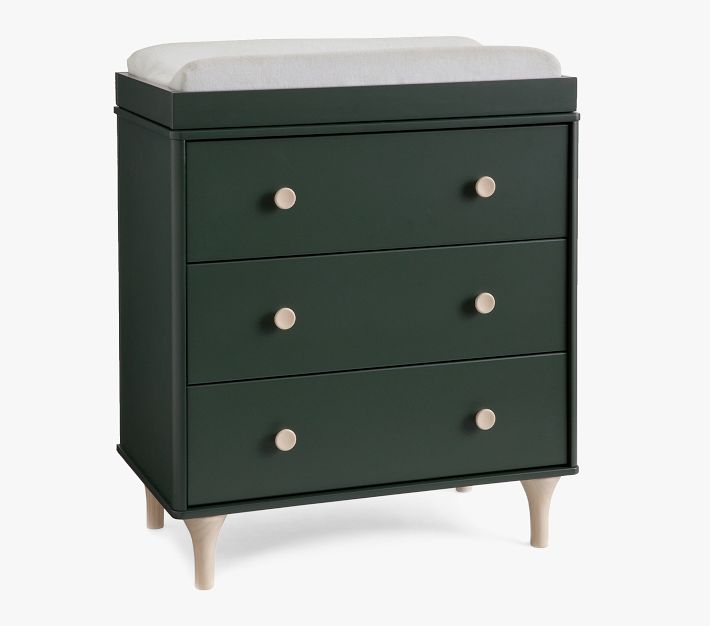 babyletto lolly dresser black Essex 3 Drawer Dresser with Interlocking Drawers