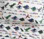 Flannel Dino Safari Organic Sheet Set &amp; Pillowcases
