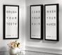 Bathroom Reminders Wall Art Collection