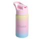 Dreamy Skies Ombre Glitter Mackenzie Water Bottle