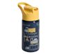 Navy Glow-In-The-Dark Construction Mackenzie Water Bottle