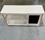 Open Box: Avery Toy-Rotation Bookcase (44") - Simply White, Natural