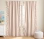 Evelyn Ruffle Trim Blackout Curtain