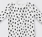 Brushstroke Dot Baby Pajama