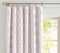 Addison Flocked Blackout Curtain