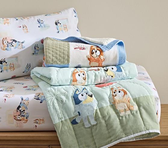 Bluey Quilt & Shams Set | Pottery Barn Kids