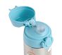 Metallic Silver Rainbows Mackenzie Water Bottle