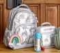 Metallic Silver Rainbows Mackenzie Water Bottle