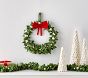 Felted Wool Mistletoe Wreath &amp; Garland