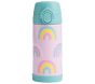 Mackenzie Pink Rainbows Water Bottle