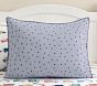 Flocked Star Duvet Cover