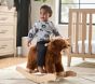 Highland Cow Critter Plush Nursery Rocker