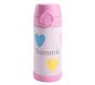 Pastel Chenille Hearts Mackenzie Water Bottle