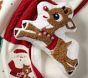 Rudolph® Shaped Light-Up Pillow
