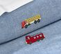 Trace Transportation Baby Quilt