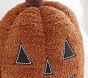 Bouclé Pumpkin Shaped Glow-in-the-Dark Pillow