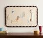 Chris Loves Julia Turned Wood Pinboard (36")