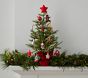 Mini Decorated Light-Up Christmas Tree