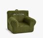 Anywhere Chair®, Army Green Cozy Sherpa Slipcover Only