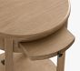 Kendall Side Table with Charging Station &amp; Nightlight (16")