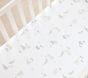 Winter Friends Organic Crib Fitted Sheet