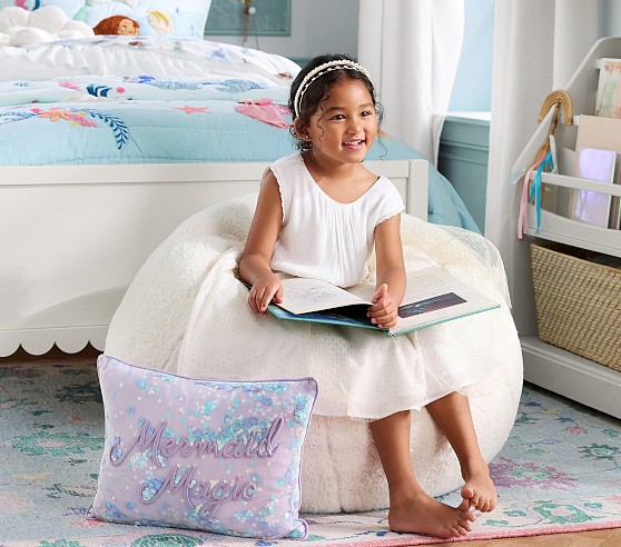 Anywhere Beanbags™ Faux-Fur for Kids | Pottery Barn Kids
