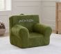 Anywhere Chair®, Army Green Cozy Sherpa Slipcover Only