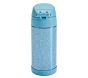 Aqua Glitter Mackenzie Water Bottle