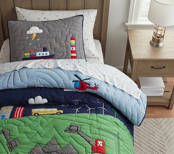 Big Adventure Quilt & Shams | Pottery Barn Kids