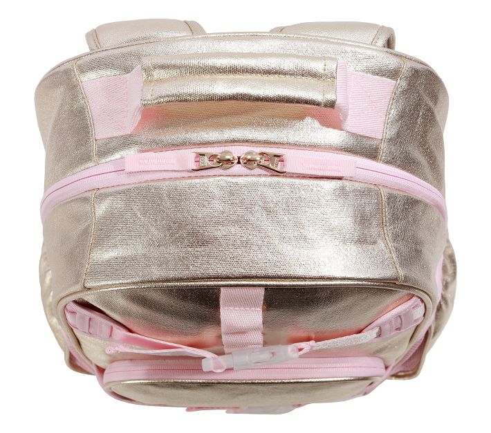 Metallic Gold Backpack & Lunch Bundle | Pottery Barn Kids display picture 1