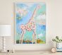 Pastel Giraffe Art (32" x 24")