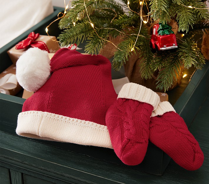 My First Christmas Bib | Pottery Barn Kids