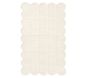 Open Box: Selena Scallop Rug , 8" x 10" - Ivory