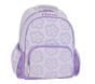 Lavender Quilted Flowers Mackenzie Backpack