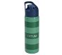 Green Stripe Mackenzie Water Bottle