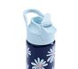 Navy Daisies Mackenzie Water Bottle