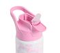 Heart Tie Dye Pink Mackenzie Water Bottle
