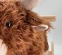 Open Box: Highland Cow Critter Plush Nursery Rocker