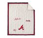 <i>MLB<sup>&trade;</sup></i> <i>Atlanta Braves<sup>&trade;</sup></i> Patches Stripe Jersey Quilt & Shams