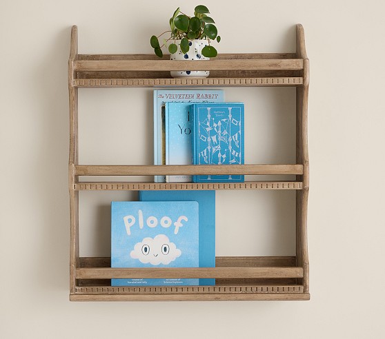 Arden Tiered Shelf – Solid Wood Wall Storage | Pottery Barn Kids