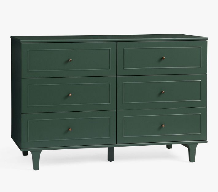 Dawson Extra-Wide Nursery Dresser, Brown/Acorn, White Glove Delivery Dawson Extra-Wide Nursery Dresser, Brown/Acorn, White Glove Delivery