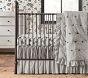 Emily &amp; Meritt Striped Ruffle Crib Skirt