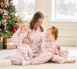 Holiday Bows Flannel Kid Pajama Set