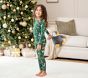 Holiday Dogs Bamboo Viscose Tight Fit Kid Pajama Set