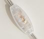 Iridescent Butterfly Table Lamp (17")