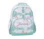 Mackenzie Aqua Horses Backpack