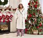 Stewart Plaid Adult Sherpa Robe
