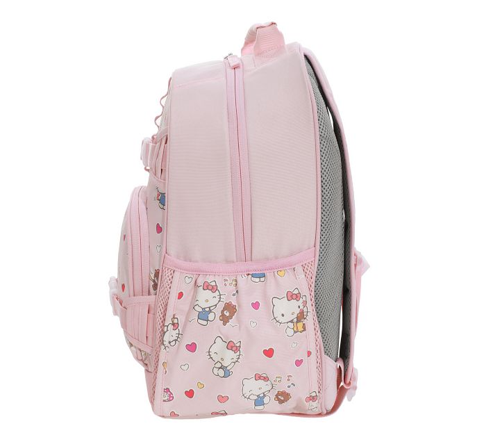 hello kitty backpack with leash Plushie 70% polyester/30% PVC Sanrio Hello Kitty Girls Faux