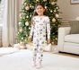 Holly Jolly Santa Bamboo Viscose Tight Fit Kid Pajama Set